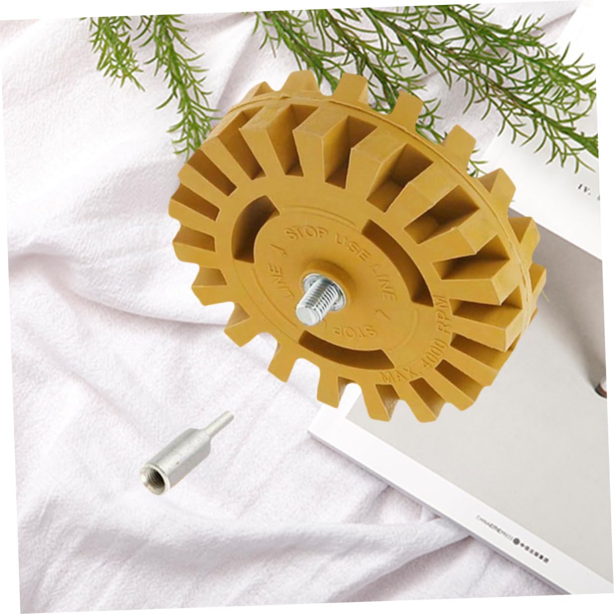 Vinyl Decal Remover Tool Eraser Wheel Pneumatic Rubber Degumming Wheel for Car Scratch Eraser