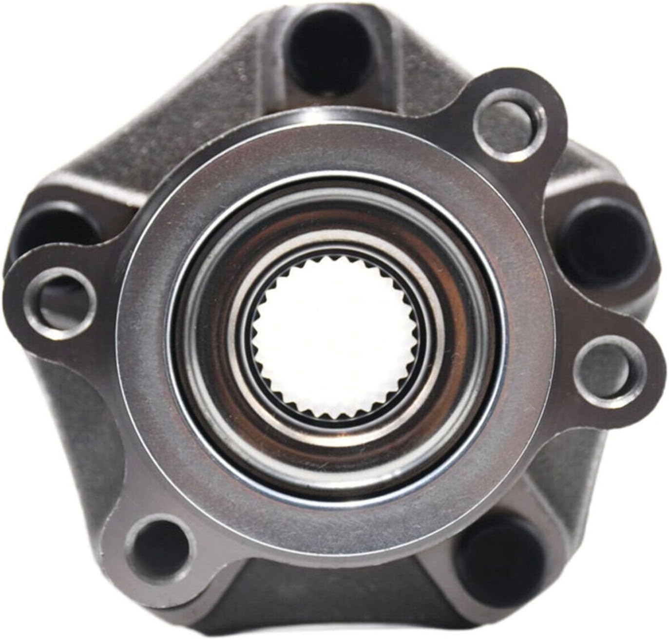 MotorbyMotor 513364 Front Wheel Hub and Bearing Assembly Fits for 2013-2019 Nissan Sentra NV200, 2013-2017 Nissan Leaf, 2015-2018 Chevy City Express Heavy Duty Hub Bearing 5 Lugs (All Models)