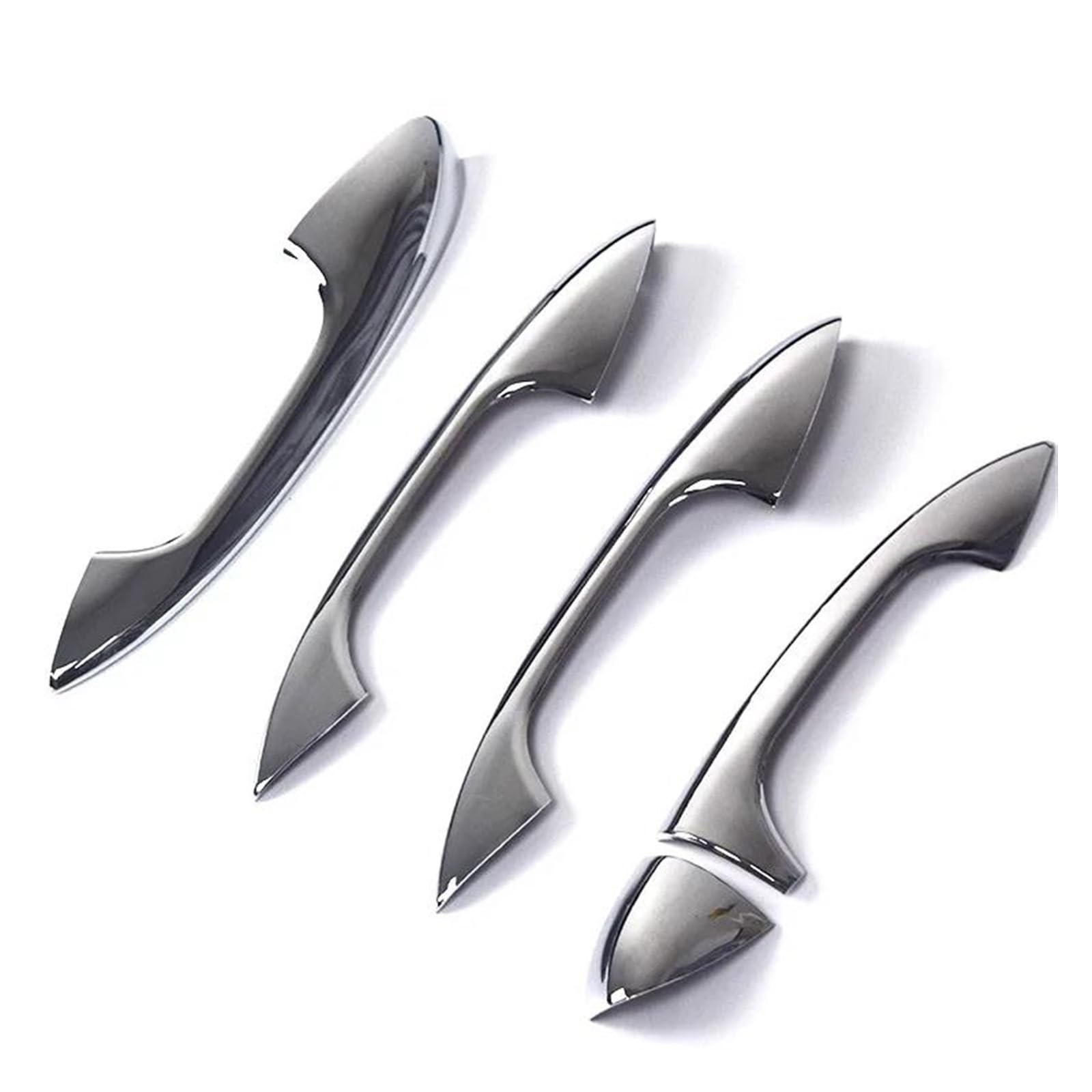 Qibbei Onecolor Car Side Door Handle Cover Decoration Sticker For Benz C-Class W205 Glc X253 E-Class W213 2015-2019(Onecolor)