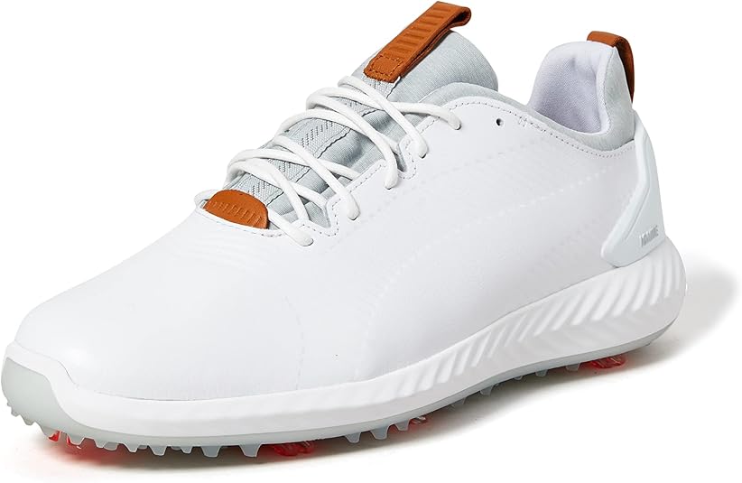 PUMA Heren Ignite PWRADAPT lederen 2.0 golfschoenen, Puma Wit Puma Wit, 40  EU : Amazon.nl: Kleding, schoenen \u0026 sieraden