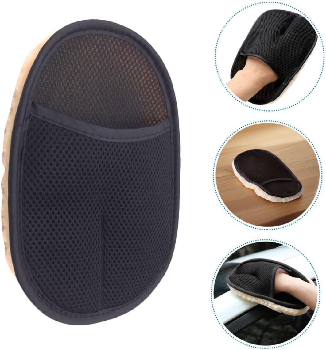 Alipis 10pcs Non-Scratch Car Wash Mitts Soft Cleaning Gloves for Auto Detailing Waxing and Polishing for Cars Trucks and Motorcycles