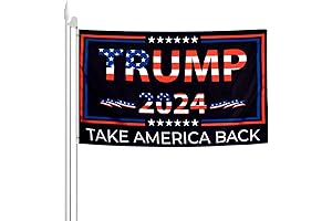 Trump 2024 Black Flag for Outside 3x5ft