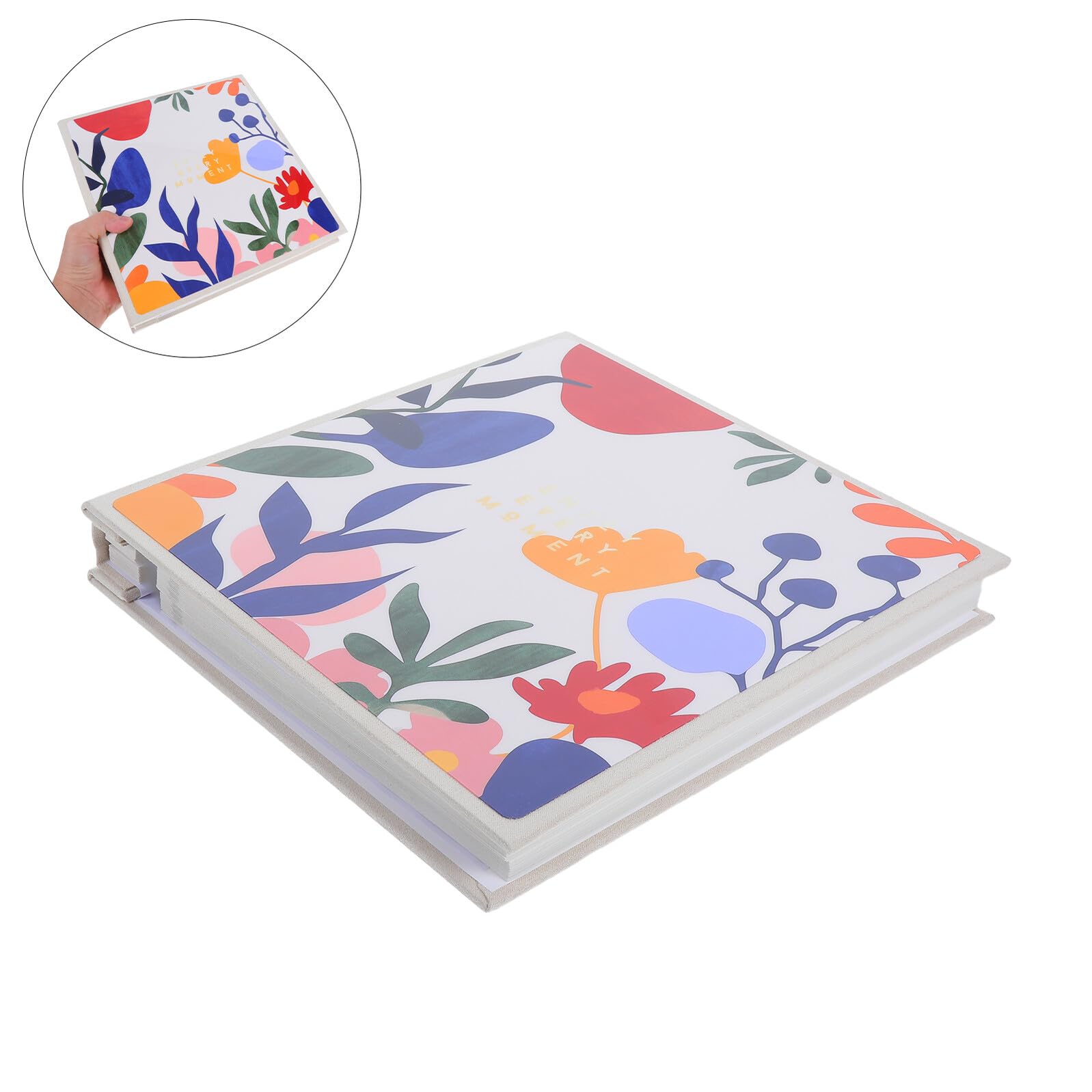 PartyKindom Álbum de Colección de Especímenes de con 30 Páginas Adhesivas, Diseño Flexible y Protección Transparente para Exploración y Viajes