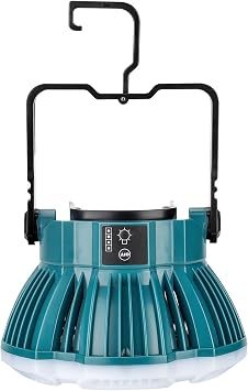 Adisipsoarin 2400LM LED Camping Lantern for Makita 18V LXT Lithium Battery, 24W LED Work Light for Car Repairing , Camping, Emergency and Hurricane, Hiking, Fishing