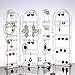 JIPINSONA Earring Holder Jewelry Display Foldable Acrylic Earring, Necklace Holder 3 Folds Lucency Earring Display (Lucency)
