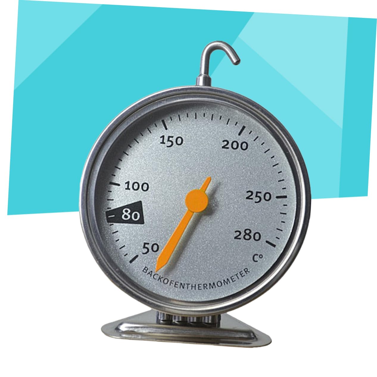 STOBAZA Hangable Oven Thermometer Lightweight Food Thermometer for Daily Use Kitchen Thermometer Easy Storage