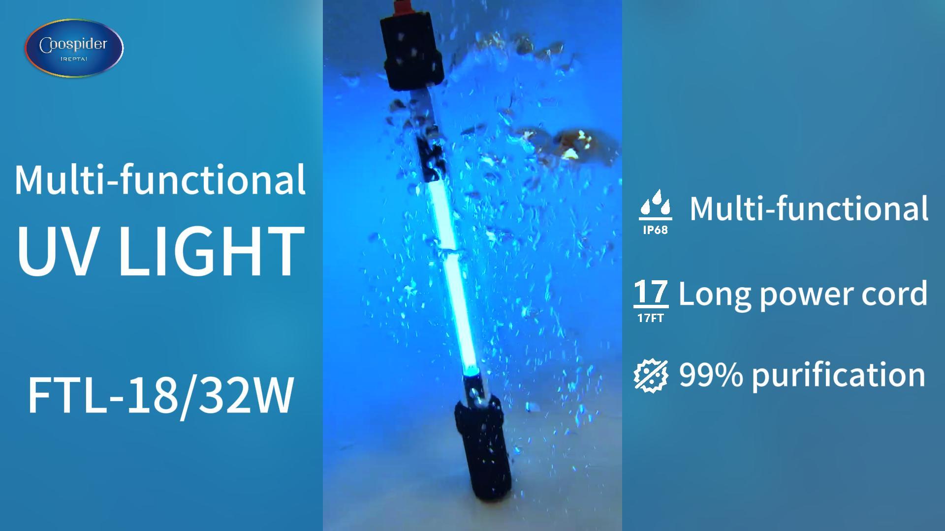 Amazon.com: 32W Aquarium UV Light for 200-3000 Gallon, UV Pond