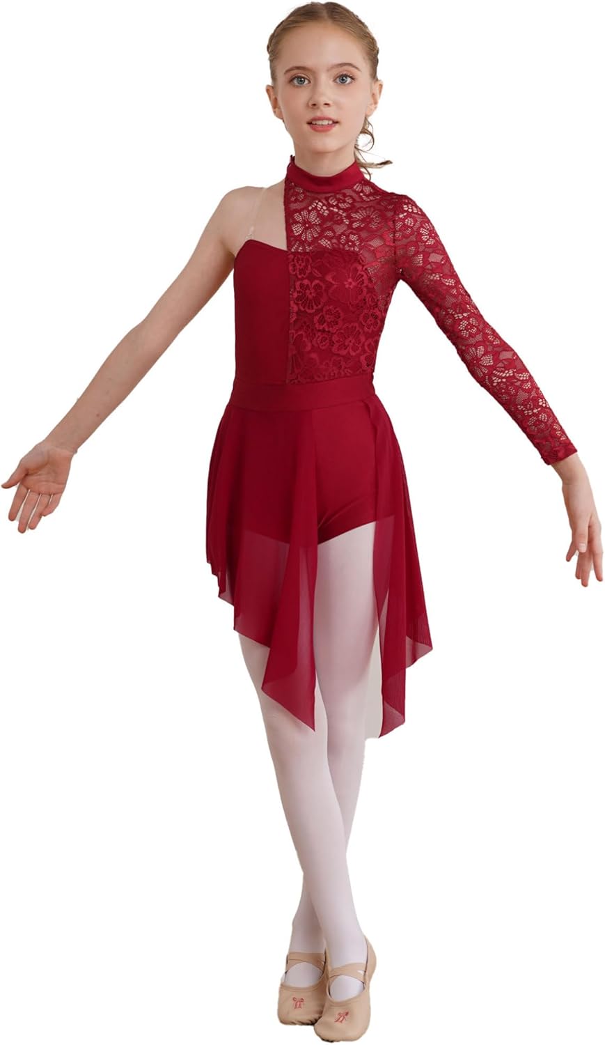 Patinage Artistique Justaucorps De Danse Strass Sans Manches Pour Fille - Ballet, Gymnastique, Patinage - Multi-Tailles Tenue Gymnastique Enfant