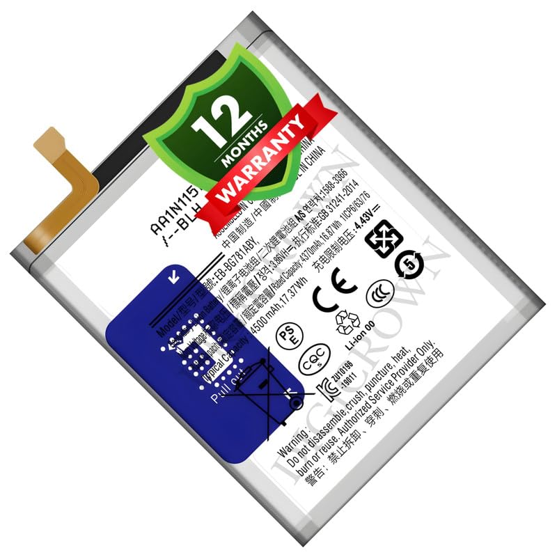 Image of Original EB-BG781ABY Battery Compatible for Samsung Galaxy F52 5G - (4500mAh) - 1 Year Warranty