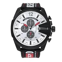 Diesel Orologio Cronografo Quarzo Uomo con Cinturino in Nylon DZ4512