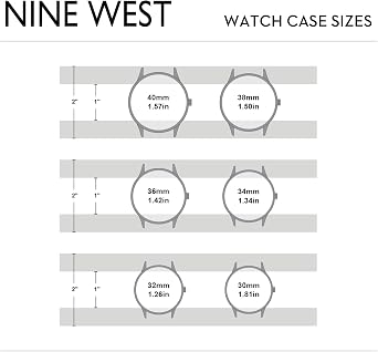 Nine West Women's Rubberized Bracelet Watch