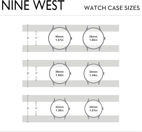 Nine West Women's Rubberized Bracelet Watch