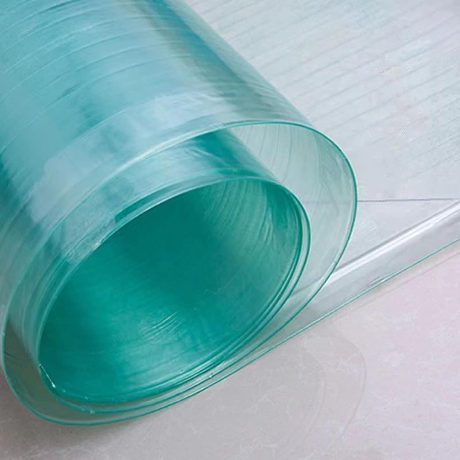 Polycarbonate Roofing Sheet Clear Greenhouse Replacement Shed Panel,Glass Fiber Insulatio Sunshine Board,Rainproof Roof Cover,for Outdoor Canopy Carport Cold Frame,Transparent,2.2mm,1-1.5m,30-50m(1.4x