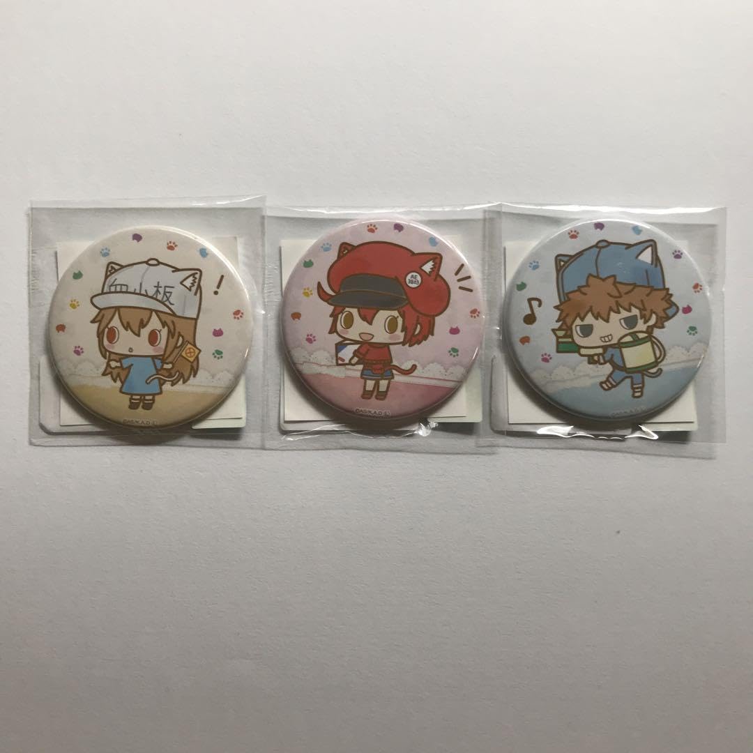 Amazon.co.jp: はたらく細胞 缶バッジ : Toys & Games