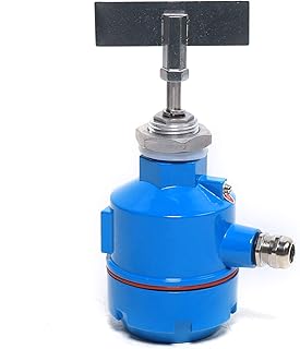 24V Material Level Switch, Aluminum Alloy Rotary Level Switch Thread Type Object Detector Sensor A Blade Temperature Resistance