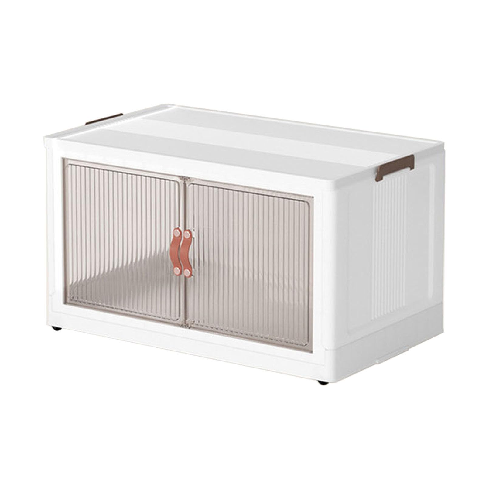 Bacs de rangement pliables multifonctionnels plastique empilables dressing chambre