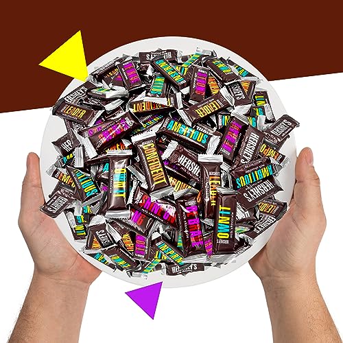 LaetaFood HERSHEY'S Milk Chocolate Snack Size Candy Bars (2 Pound Bag - Approx. 60 Count)
