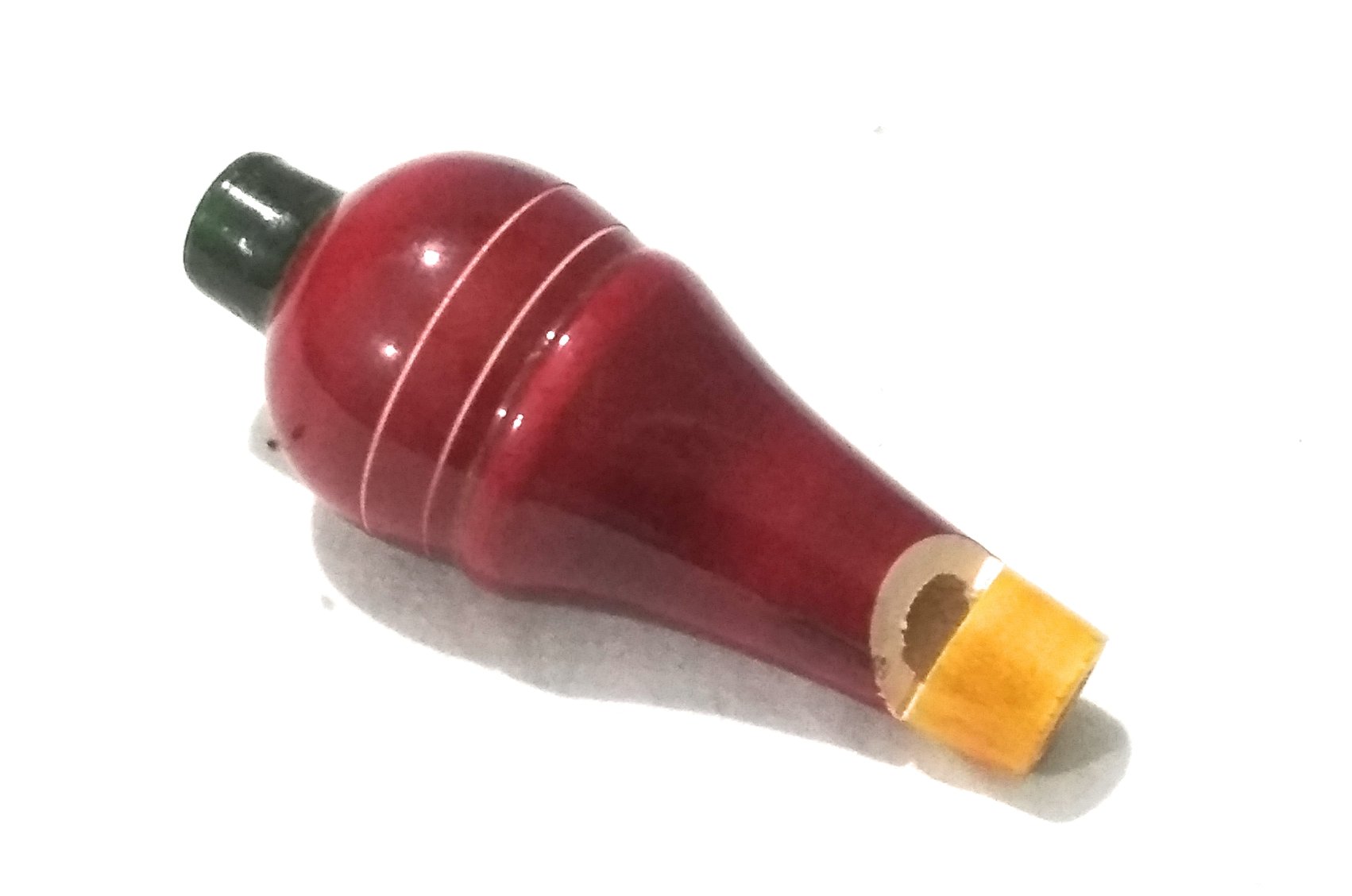 CRAFTS INDIA EMPORIUMHandcrafted channapatna Wooden Whistle Toys/ dollsfor Kids - (Multicolored)