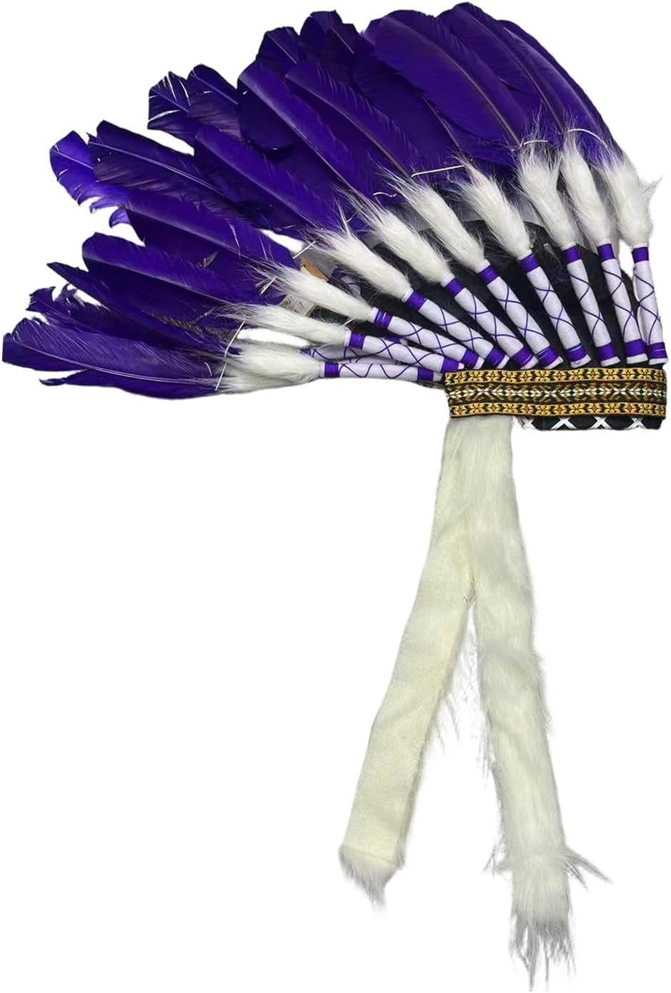 Chief Headdress,Decoration,Cosplay,Dance Show Feather Headdress