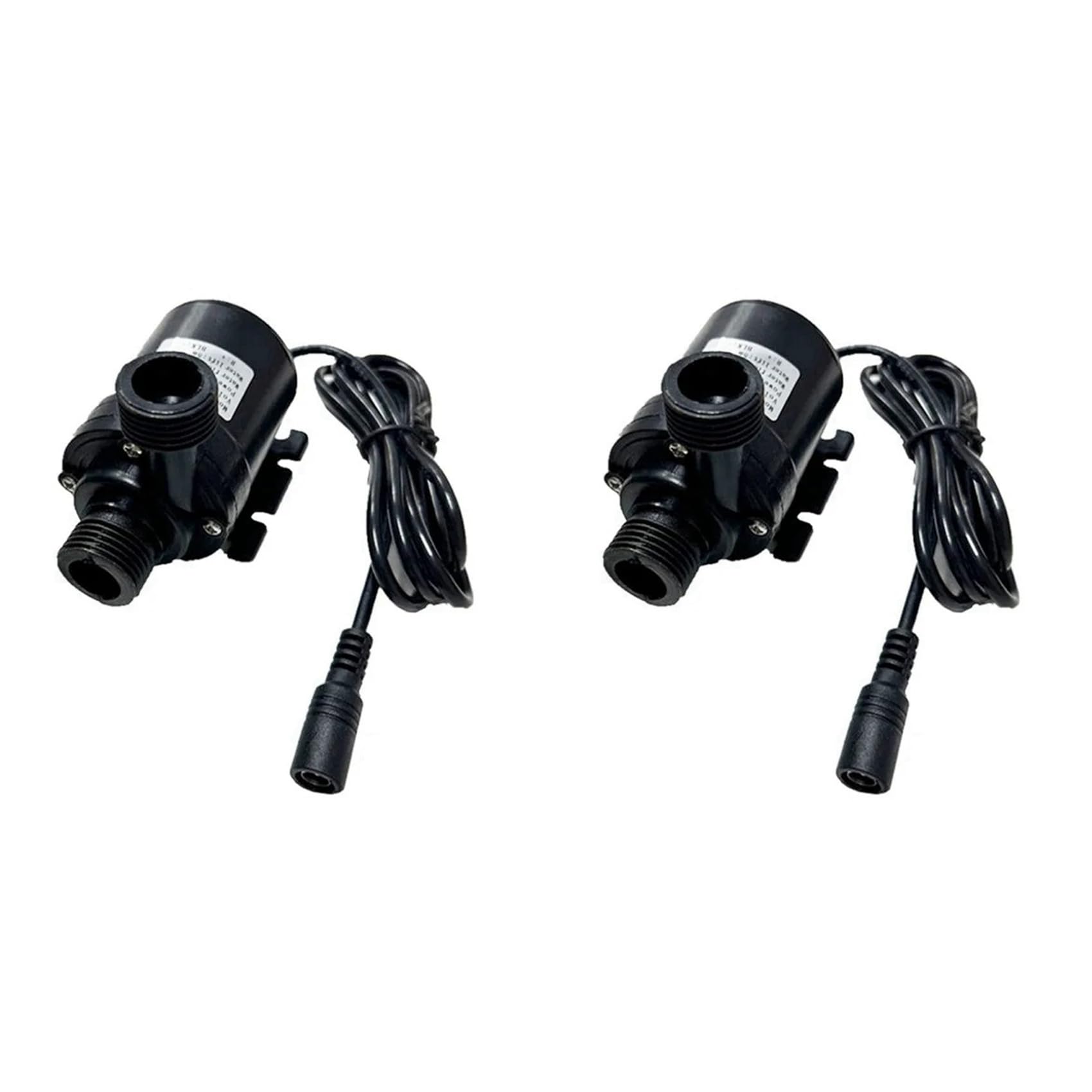 Kueohse 2X Water Pump Mini DC 12V 19W 800L/H Brushless Motor Submersible Aquarium Water Pump Pond Fountain for Fish Tank Garden