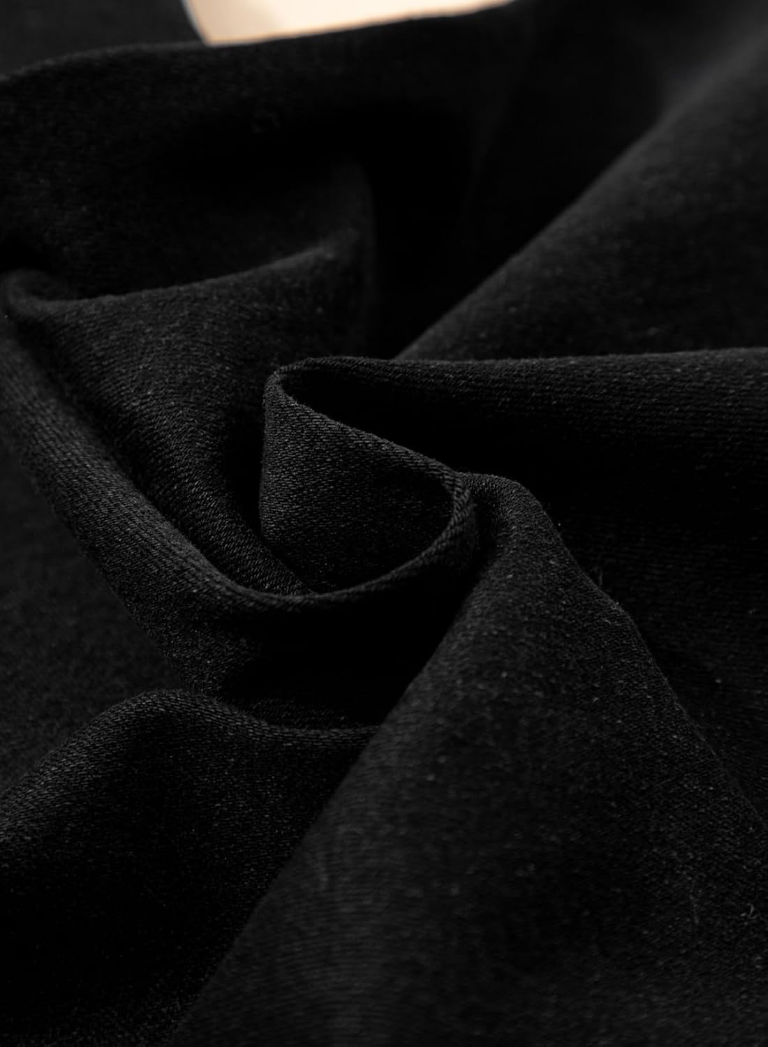 Sidefeel Women's Drawstring Jeans Wide Leg High Waisted Baggy Stretchy Elastic Waist Sweatpant Jeans - Image 9