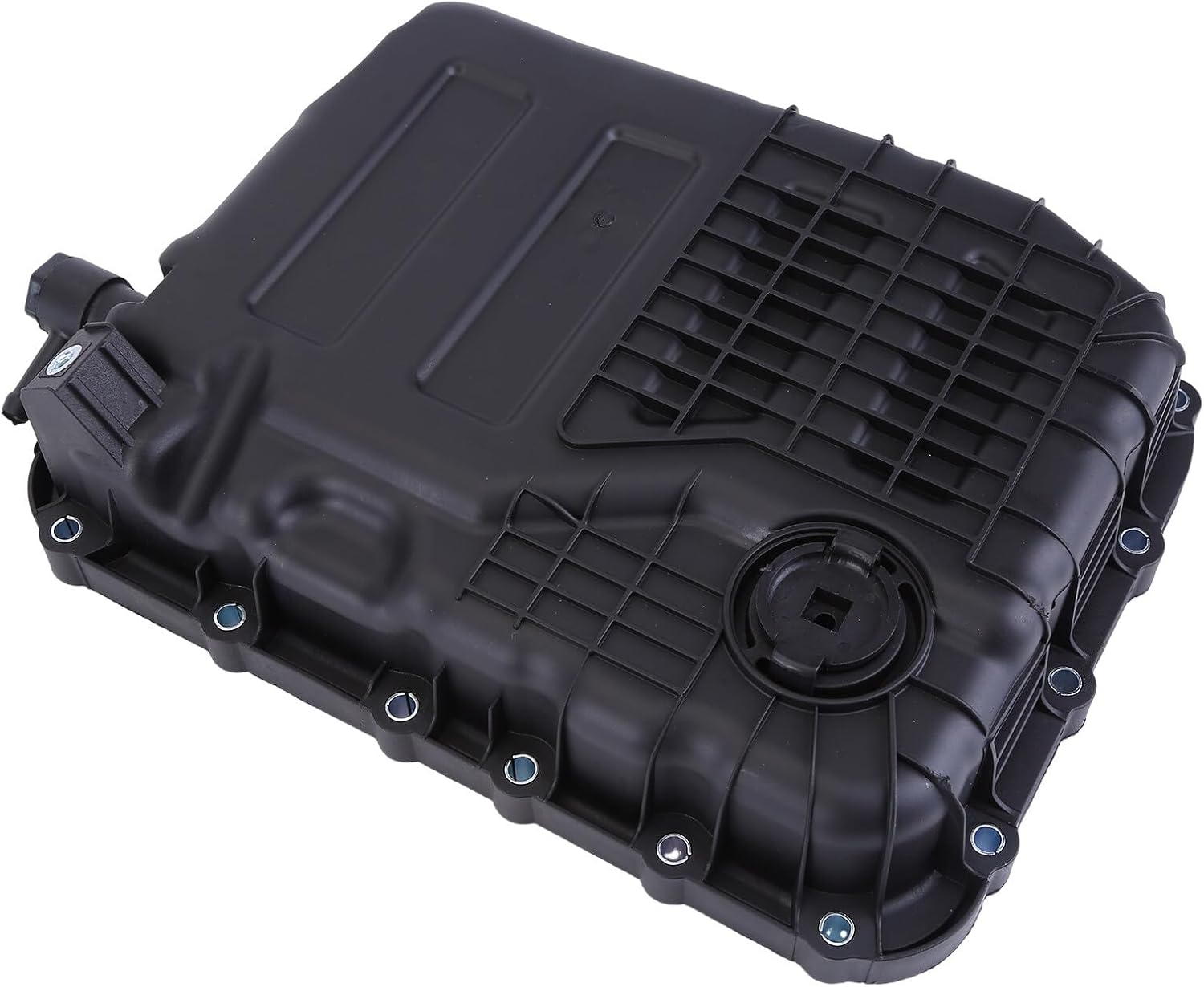265-856 Auto Transmission Oil Pan Cover with Drain Plug and Gasket for 2011-2016 Hyundai Elantra Sonata Tucson 1.6L1.8L 2.0L, for Kia Soul Rio Forte5 45280-26101, 45280-26100, 45280-3B810, 45280-3B811