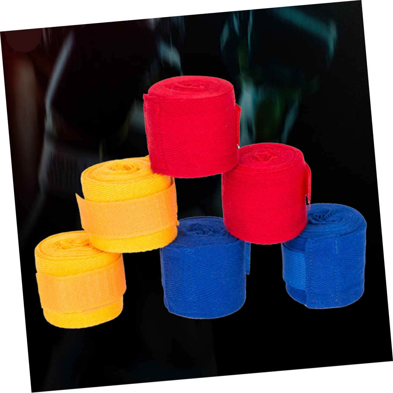 HANABASS Boxing Hand Wrapping Belt 2.5m Cotton Hand Wraps Wrist Wraps for Pain for Boxing Kickboxing