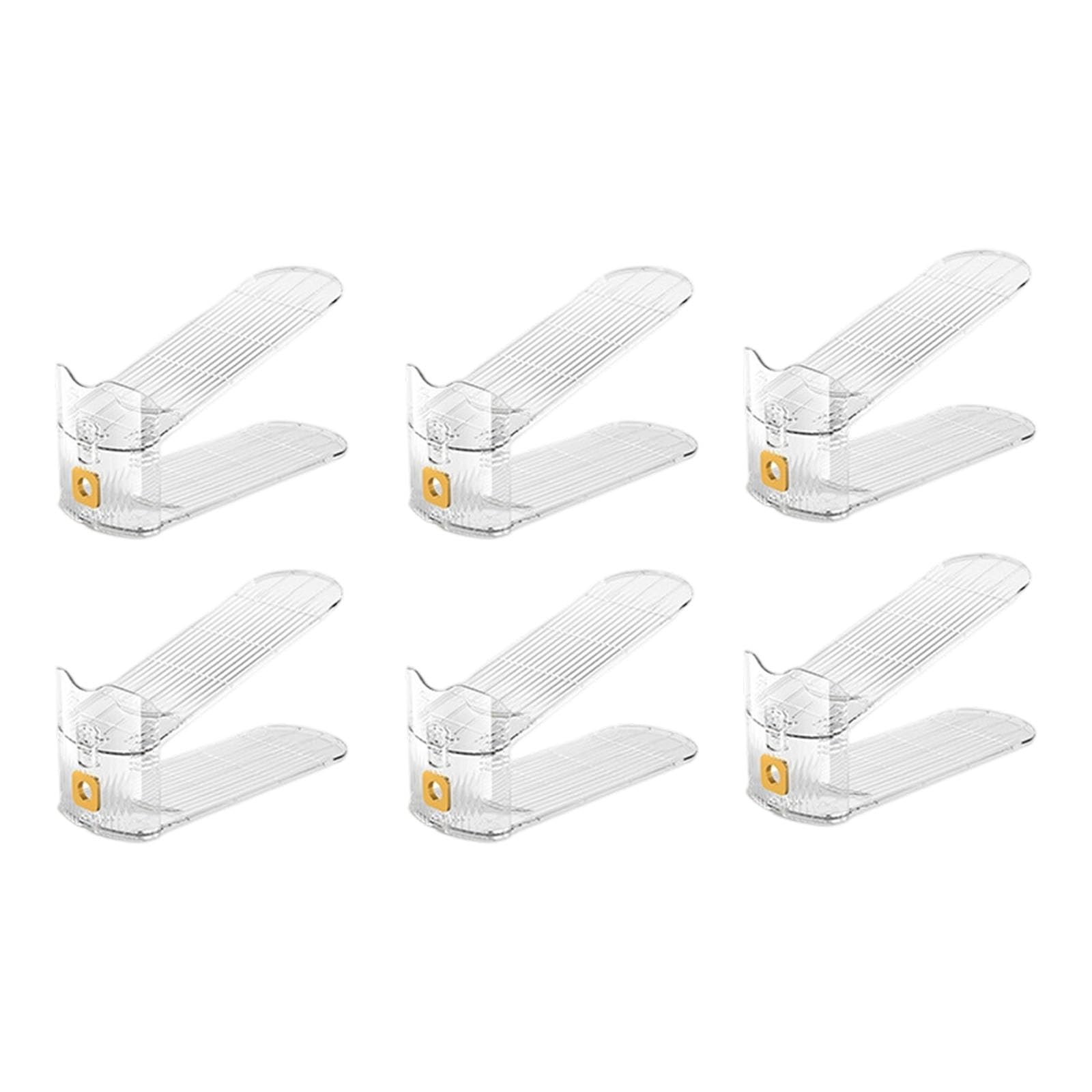 YWLUUOO Multiple Rank Shoe Inventory Storage Structure Flexible Structure Against Slip Face Easy to Contemporary Deck Modern Shoe Storage