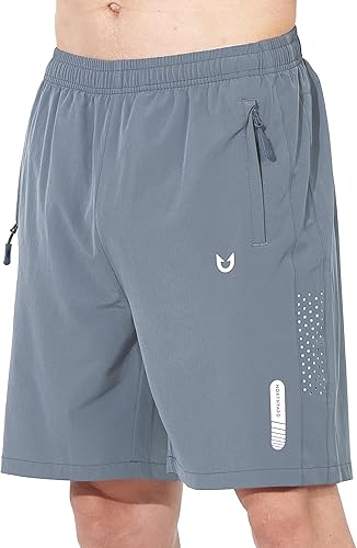 NORTHYARD Pantalones cortos deportivos ligeros de secado rápido y de 7pulgadas para hombre, para senderismo, deportes, gimnasio, correr,