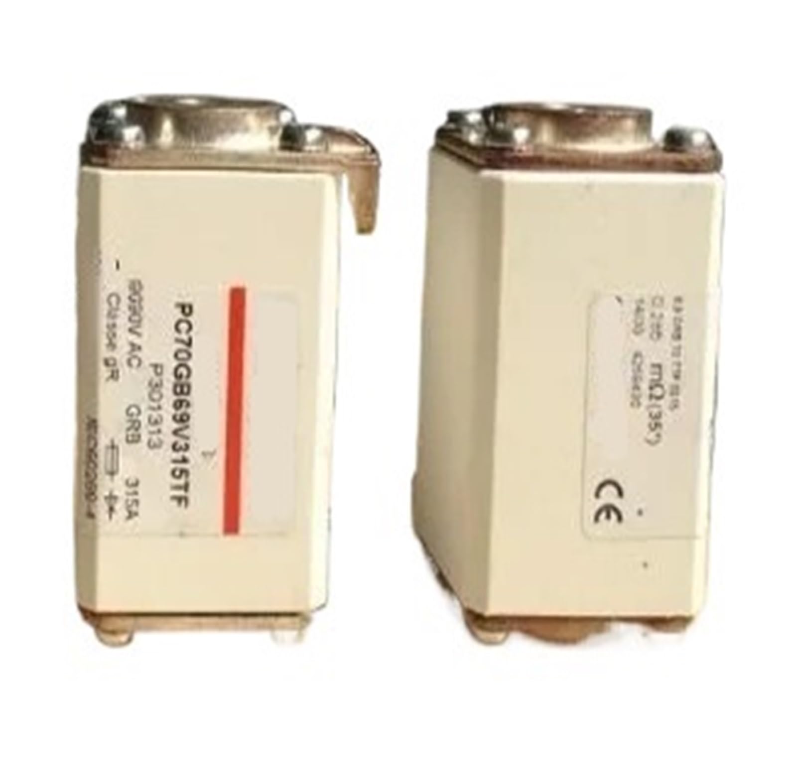 Fusible ultra-rapide PC70GB69V50TF pour la sécurité thermique des semi-conducteurs