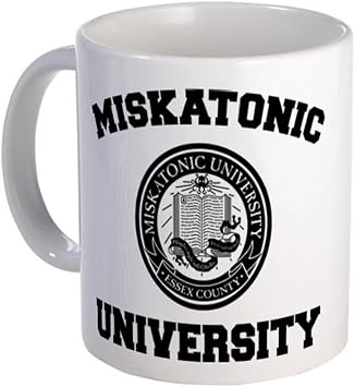 11 ounce Mug - Miskatonic University Mug - S White "