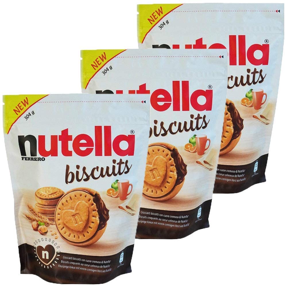 Ferrero Chocolate Nutellaa Biscuit Chocolate Hazelnut Spread Biscuit Crunchy 304G Pack Of 3 (B09XHPNL5G) Amazon Price History, Amazon Price Tracker