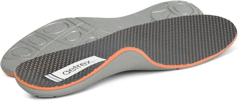 Men's Performance Comfort Orthotic Shoe Insoles-Arch Support Inserts-Plantar Fasciitis Insoles for Hiking, Golf, Running