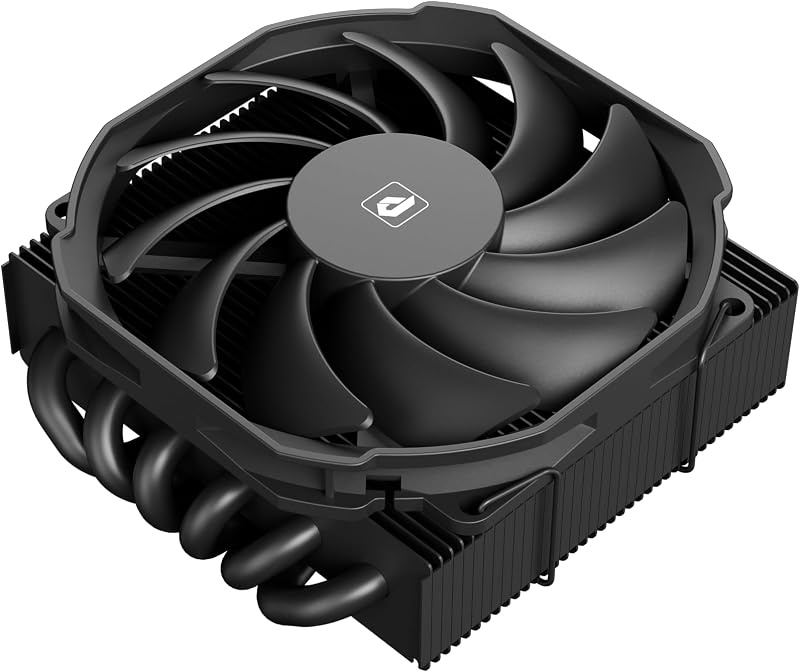 H45K6 Low Profile CPU Cooler 45mm Height - 6 Heat Pipes, 150W TDP, 90mm PWM Fan for Intel LGA 1851/1700/115x/1200/2011/2066 & AMD AM5/AM4/AM3, Mini ITX Case Compatible