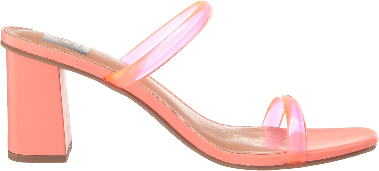 DV Dolce Vita Womens Halsty Heeled Sandal, Tangerine, 5.5 US - Image 6