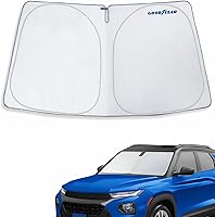 Vista 51 de Goodyear Parasol plegable para parabrisas Ford Edge 2015-2024, accesorios de automóvil, cubierta de parasol, parasol para parabrisas de automóvil
