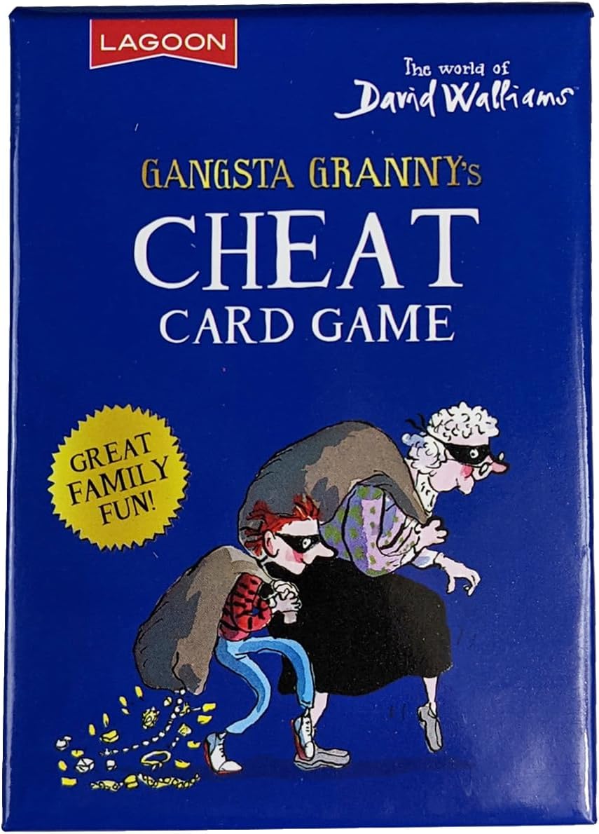 Lagoon Group David Walliams Gangsta Granny's Cheat Card Game
