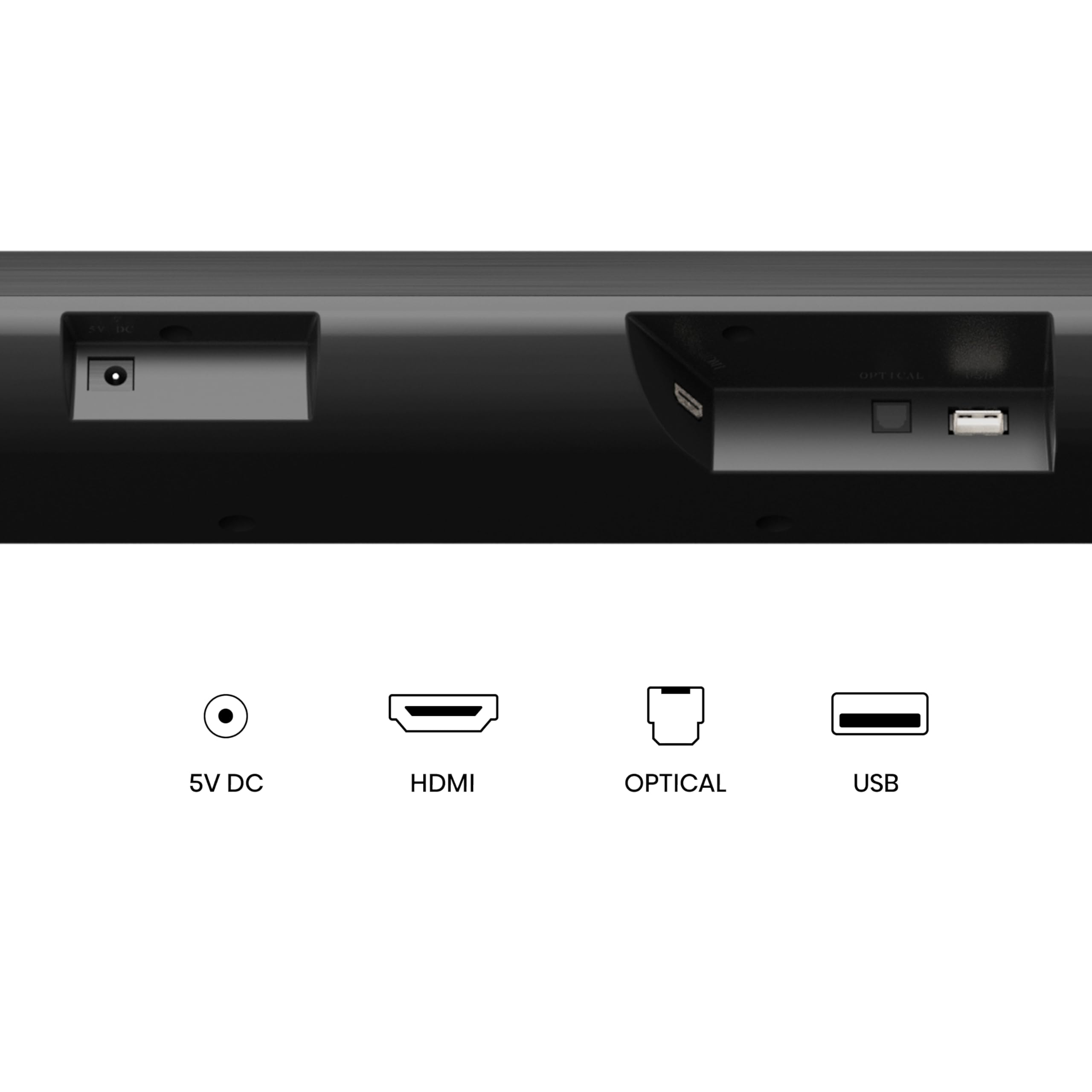 Hisense HS205G 2.0 Kanal Soundbar, 120 Watt, DTS Virtual: X, Bluetooth 5.0, HDMI Arc, USB, Optisch, Equalizer, Wandmontage möglich, schwarz