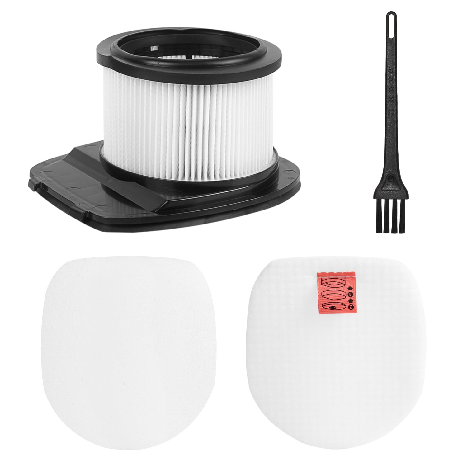 Replacement Filters for Shark Cordless Vacuum Anti Wrap Cleaner IZ201UK(T), IZ201UKTSB,IZ202UK,IZ203UKRD,IZ251UK, IZ252UK,IZ370UK, IZ380UK(T),IZ381UK(T),1 HEPA and 1 Foam & Felt Filters.