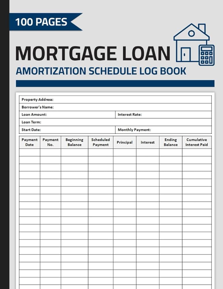mortgage-loan-amortization-schedule-log-book-mortgage-loan-monthly-amortization-payment-tracker-home-loan-payments-record-logbook-100-pages-publishing-huso-bv-amazon-com-books for Free Printable Amortization Schedule Pdf Mortgage Loan Amortization Schedule Log Book: Mortgage Loan Monthly Amortization Payment Tracker | Home Loan Payments Record Logbook | 100 Pages: Publishing, Huso.Bv: Amazon.com: Books for Free Printable Amortization Schedule Pdf