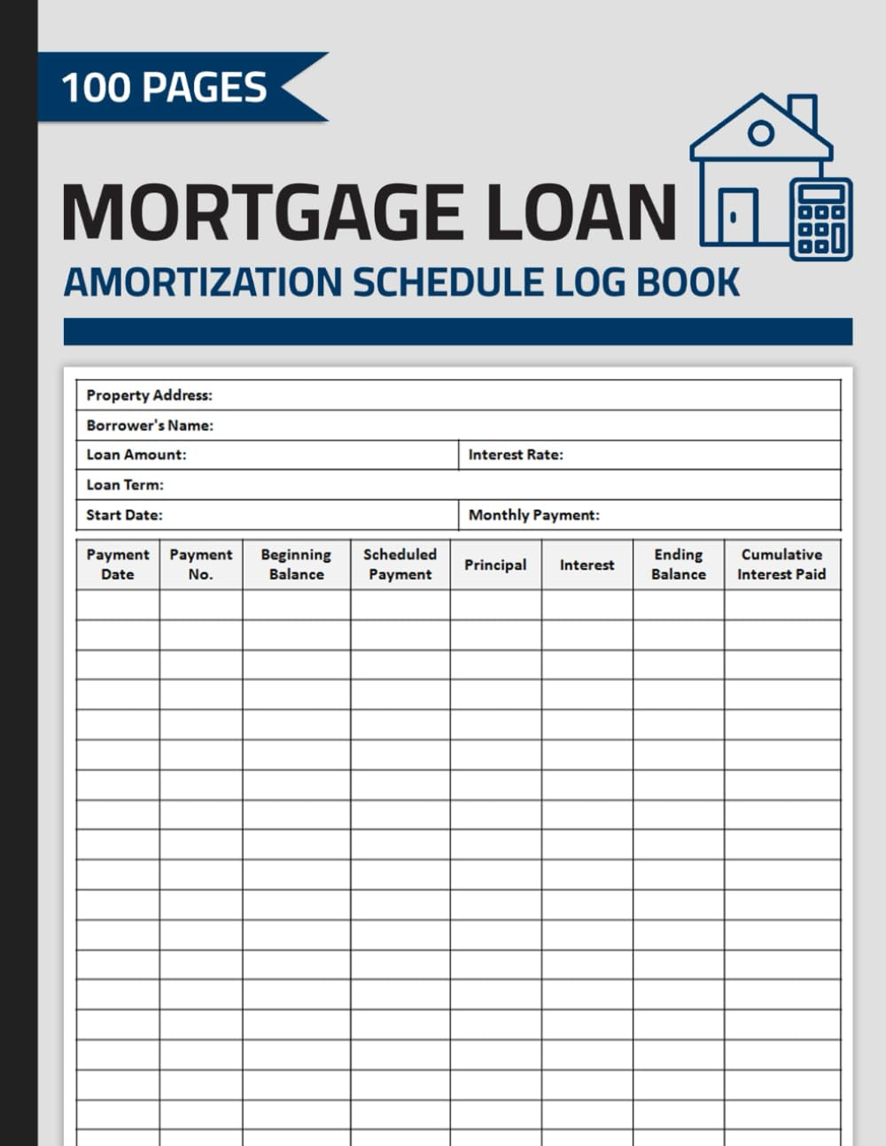 mortgage-loan-amortization-schedule-log-book-mortgage-loan-monthly-amortization-payment-tracker-home-loan-payments-record-logbook-100-pages-publishing-huso-bv-amazon-com-books