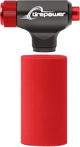 Miniatura 2 de Ctrepower Inflador de CO2 para neumáticos de bicicleta - Bomba de CO2 Presta Schrader con diseño de botón para control de flujo de aire