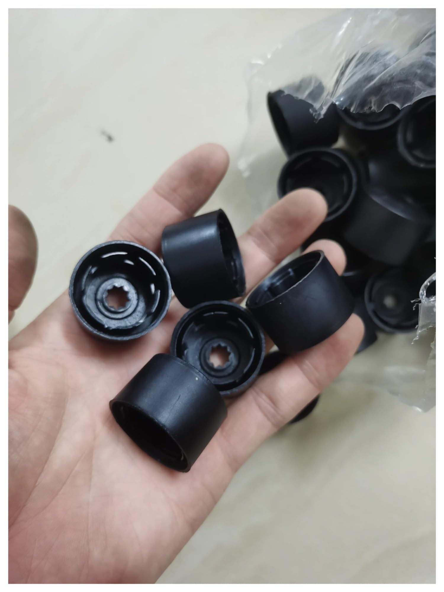 DEVFGTQA 50Pcs Car Tire Screw Cap Nylon Fastener For /