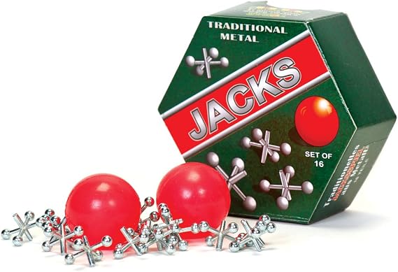 Tobar Metal Jacks Game Set
