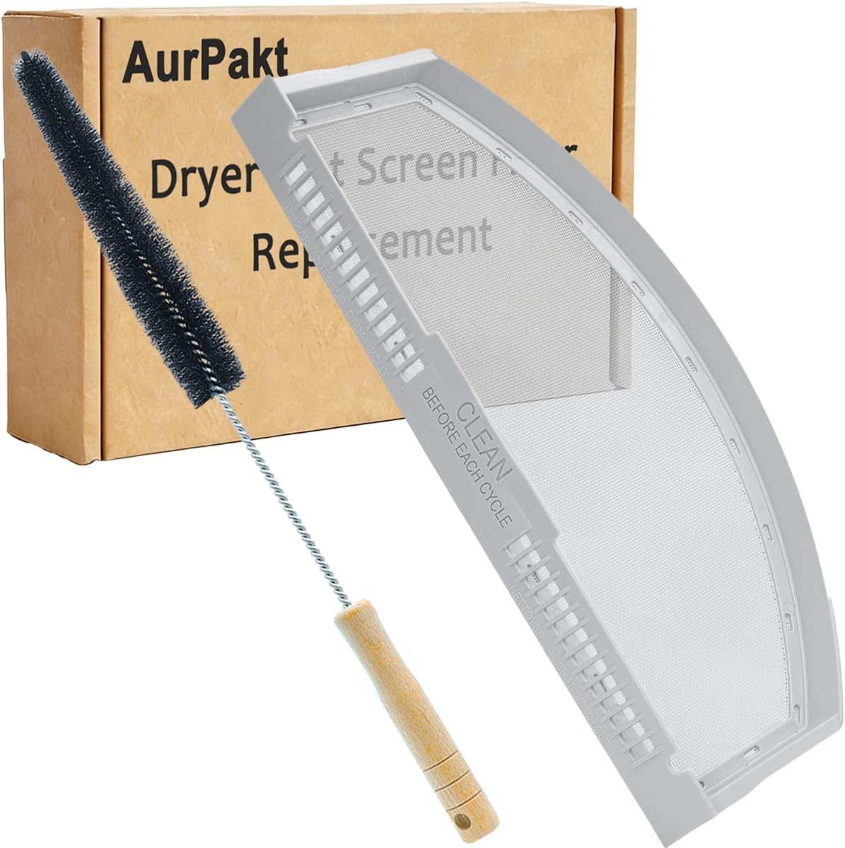 New WE03X23881 Dryer Lint Trap and Vent Lint Cleaner Kit, Dryer Lint Filter Replacement for GE Dryer, Stainless Steel Screen Lint Catcher for Hotpoint GTX22EASK0WW GTD33EASK0WW GTD42EASJ2WW,PS11763056