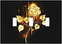 Vista 92 de Cubierta de Pared de Interruptor y Toma de Corriente de 1 Gang de Patrón Texturizado de Mármol Turquesa Oscuro Azul Gris Moderno Abstracto de Lujo