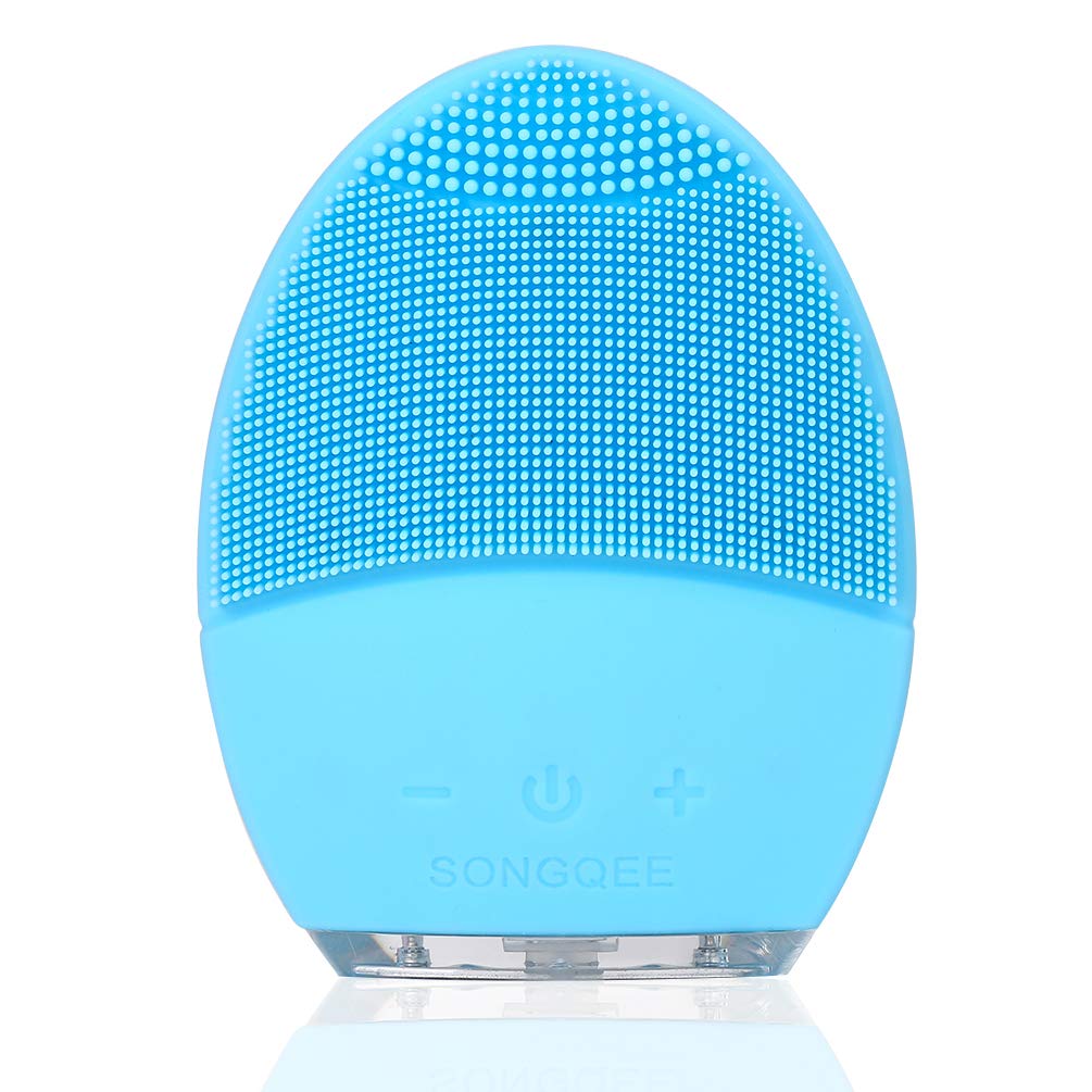 Facial Cleansing Brush,Facial Cleanser Brush Electric - Face Massager and Anti-aging Skin Care device for All Skin Types (...