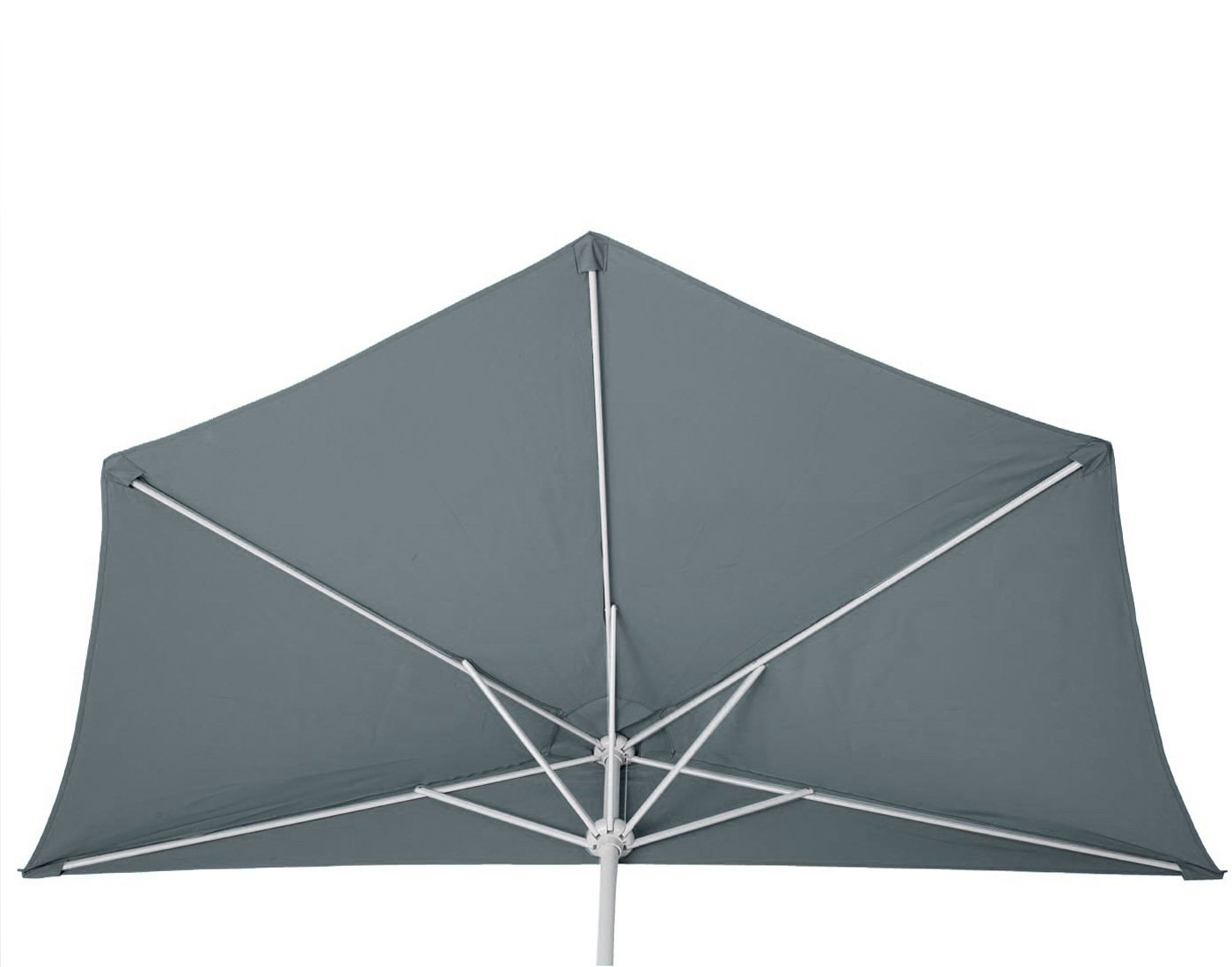 Mendler Aluminiowy półokrągły parasol, UV 50+.