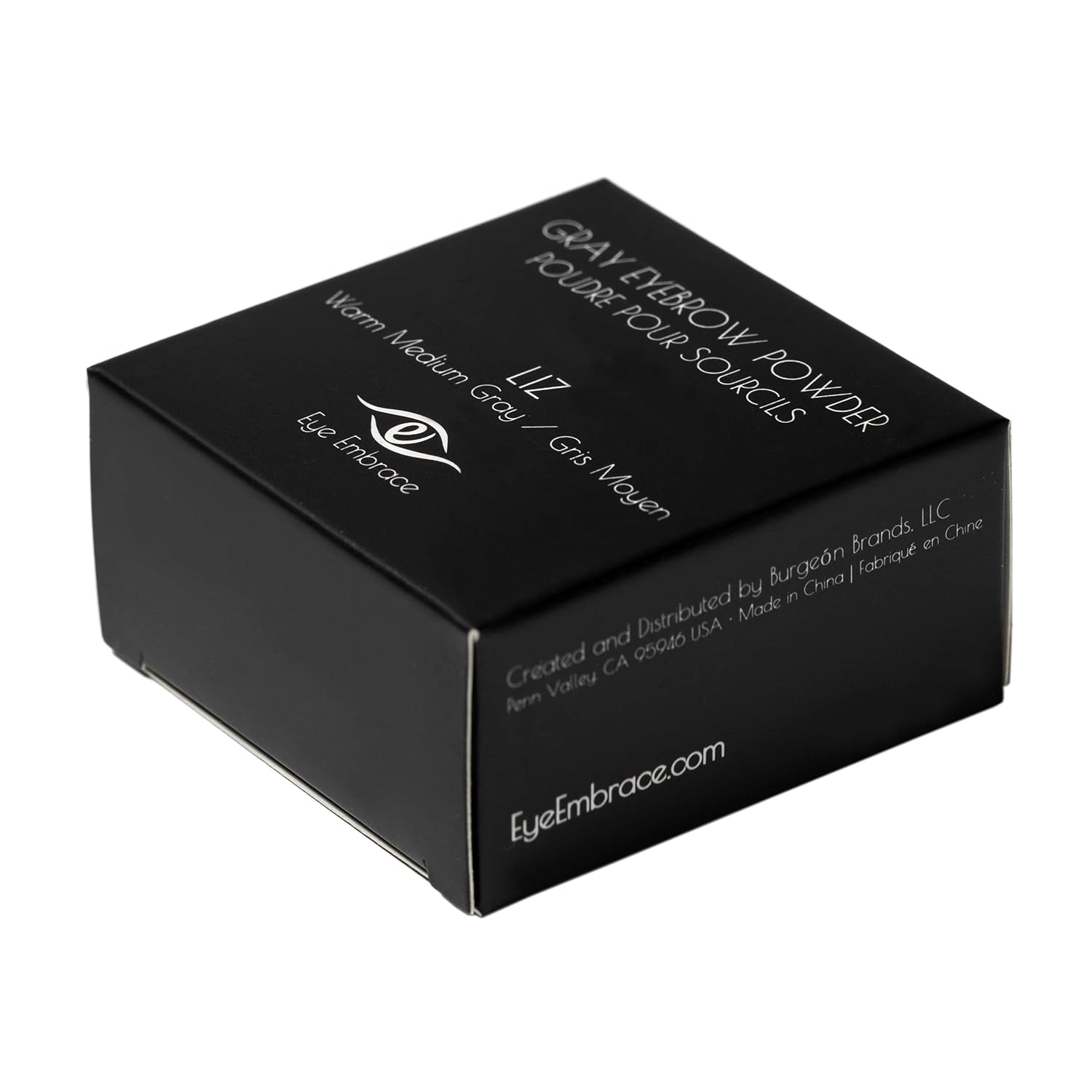 Eye Embrace Gray Eyebrow Powder, Hair Powder, Root Cover-Up – Waterproof, Cruelty-Free (Liz medium gray) - Image 6