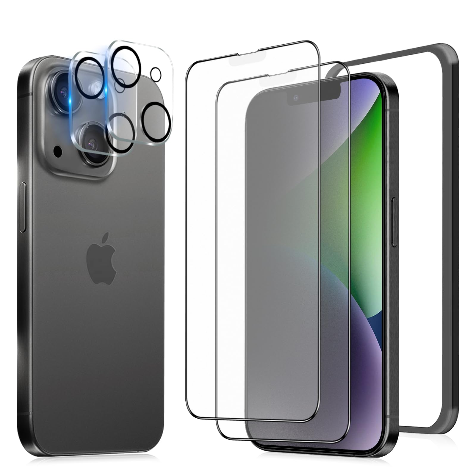 MINIKA 【アンチグレアフィルム】 iPhone 14 用の 保護フィルム…